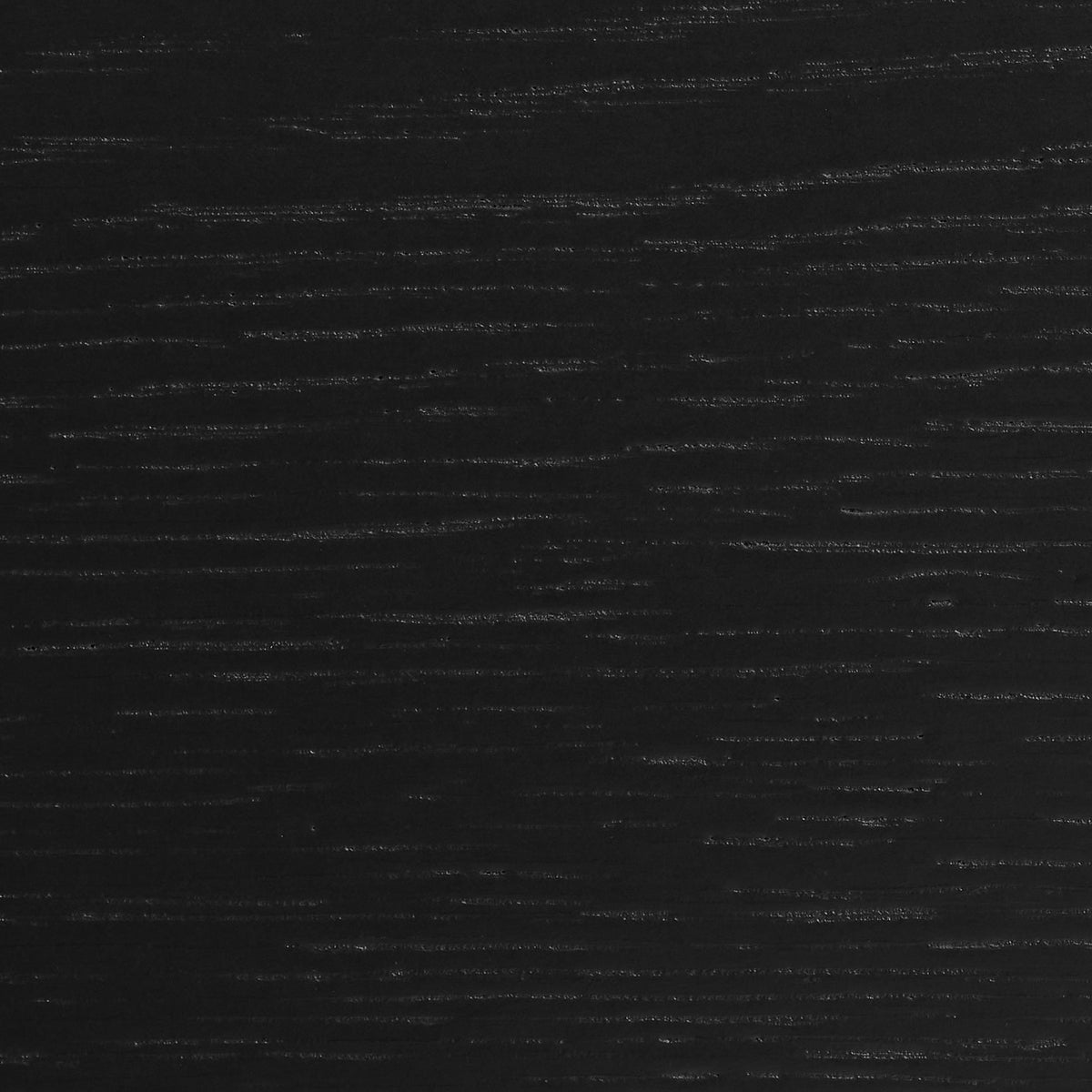 Solid black color swatch with a subtle texture