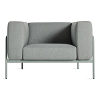 Cache Lounge Chair in Toohey Breezy Blue - Angle 1