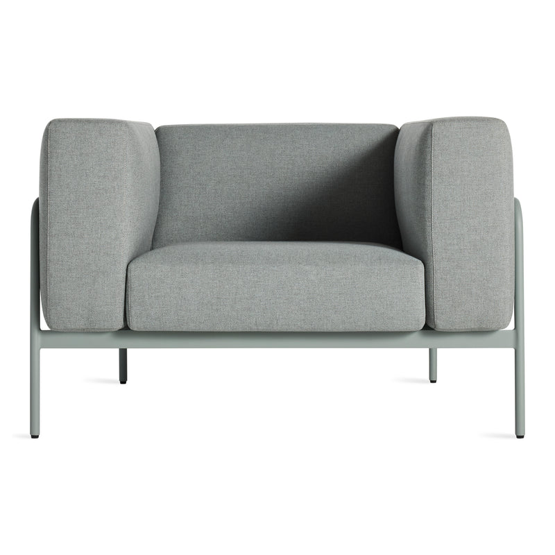 Cache Lounge Chair in Toohey Breezy Blue - Angle 1