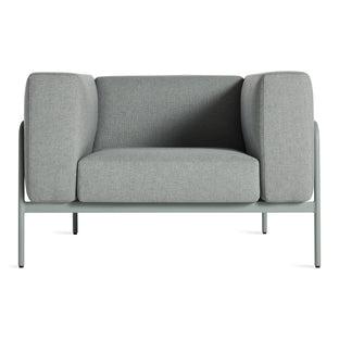 Cache Lounge Chair in Toohey Breezy Blue - Angle 1