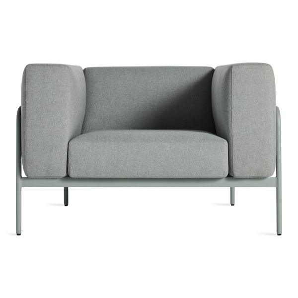 Cache Lounge Chair in Toohey Breezy Blue - Angle 1