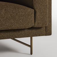 Coffer 96" Sofa in Vos Carob - Angle 4