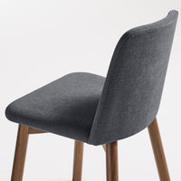 Chip Chair in Camp Charcoal / Walnut - Angle 8