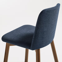 Chip Chair in Camp Navy / Walnut - Angle 8