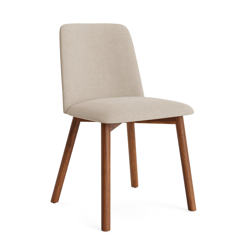 Chip Chair in Camp Stone / Walnut - Angle 1