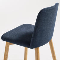 Chip Chair in Camp Navy / White oak - Angle 8