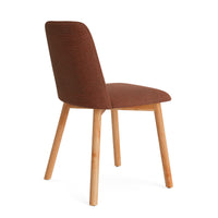 Chip Chair in Camp Tomato / White Oak - Angle 7
