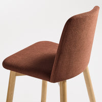 Chip Chair in Camp Tomato / White Oak - Angle 8