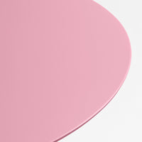Circula Low Cocktail Table in Bubblegum - Angle 5