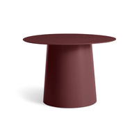 Circula Low Side Table in Oxblood - Angle 1