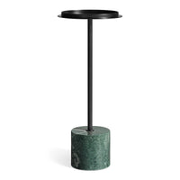 Chit Chat Cocktail Table in Black / Green Marble - Angle 1