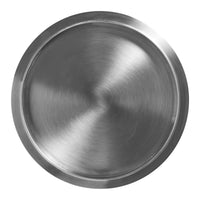 Chit Chat Cocktail Table in Stainless / Cherry Marble - Angle 7