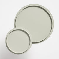 Chit Chat Cocktail Table in Putty / Green Marble - Angle 5