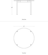 Comeuppance + Hot Mesh Small Dining Set - ángulo 4