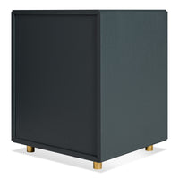 Dang File Pedestal in Navy Green - Angle 8