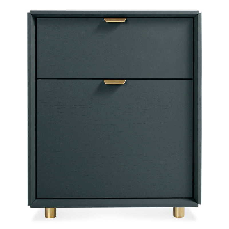 Dang File Pedestal en Navy Green