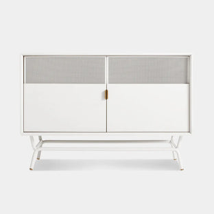 Dang Media Stand in White - Angle 1
