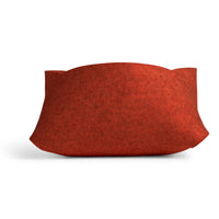 Double Tuck Medium Felt Basket in Tomato - Angle 5