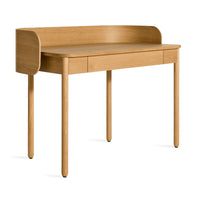 Session Desk in White Oak - Angle 4