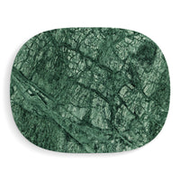 Delicious Medium Marble Tray in Green Marble - Angle 4