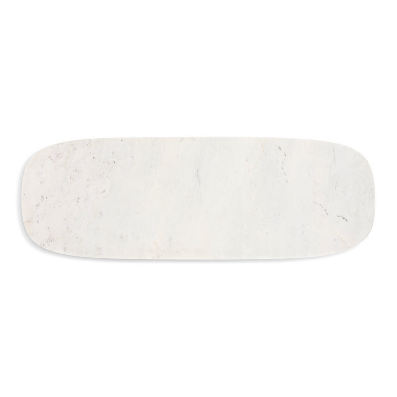Delicious Large Marble Tray in Marble - Angle 2