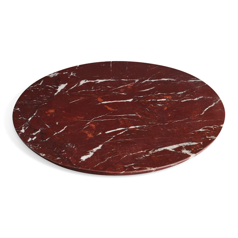 Delicious Small Marble Tray in Cherry Marble - Angle 1