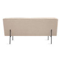 Dandy 70" Sofa in Oatmeal - Angle 3