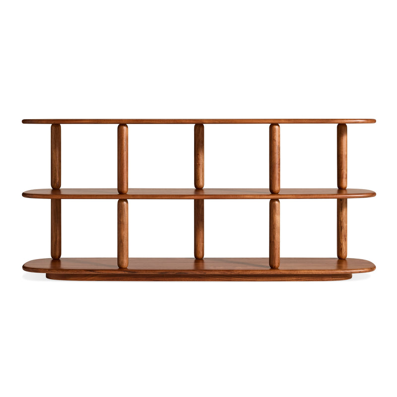 Driftgood Shelf in Acacia - Angle 1