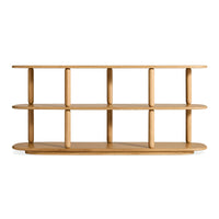 Driftgood Shelf in White Oak - Angle 1