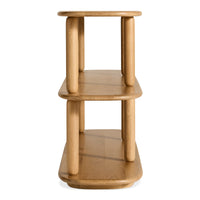 Driftgood Shelf in White Oak - Angle 5