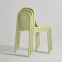 Decade Chair in Celery - Angle 9