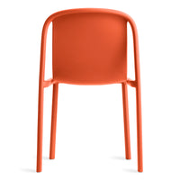 Decade Chair in Orange - Angle 8
