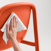 Decade Chair in Orange - Angle 13