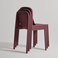 Decade Chair in Oxblood - Angle 9