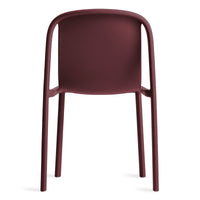 Decade Chair in Oxblood - Angle 8