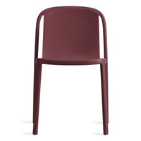 Decade Chair in Oxblood - Angle 1