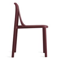 Decade Chair in Oxblood - Angle 6