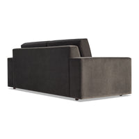 Esker Sleeper Sofa in Storm Velvet - Angle 5