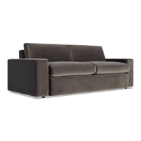 Esker Sleeper Sofa in Storm Velvet - Angle 3