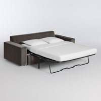 Esker Sleeper Sofa in Storm Velvet - Angle 2
