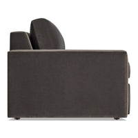 Esker Sleeper Sofa in Storm Velvet - Angle 4