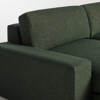Esker Sofa with Chaise in Vos Evergreen - Angle 5