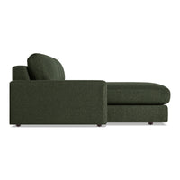 Esker Sofa with Chaise in Vos Evergreen - Angle 3