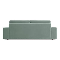 Esker Sofa in Breezy Blue Velvet - Angle 7
