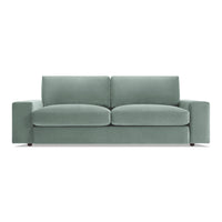 Esker Sofa in Breezy Blue Velvet - Angle 1