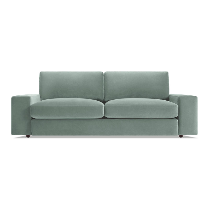 Esker Sofa in Breezy Blue Velvet - Angle 1