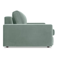 Esker Sofa in Breezy Blue Velvet - Angle 6