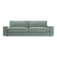 Esker Large Sofa en Breezy Blue Velvet - ángulo 1
