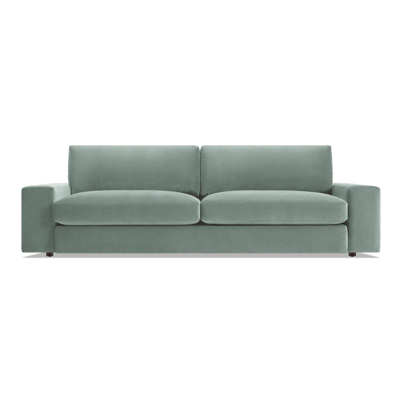 Esker 98" Sofa in Breezy Blue Velvet