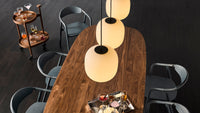 Dibs Chair in Oxblood - Angle 4